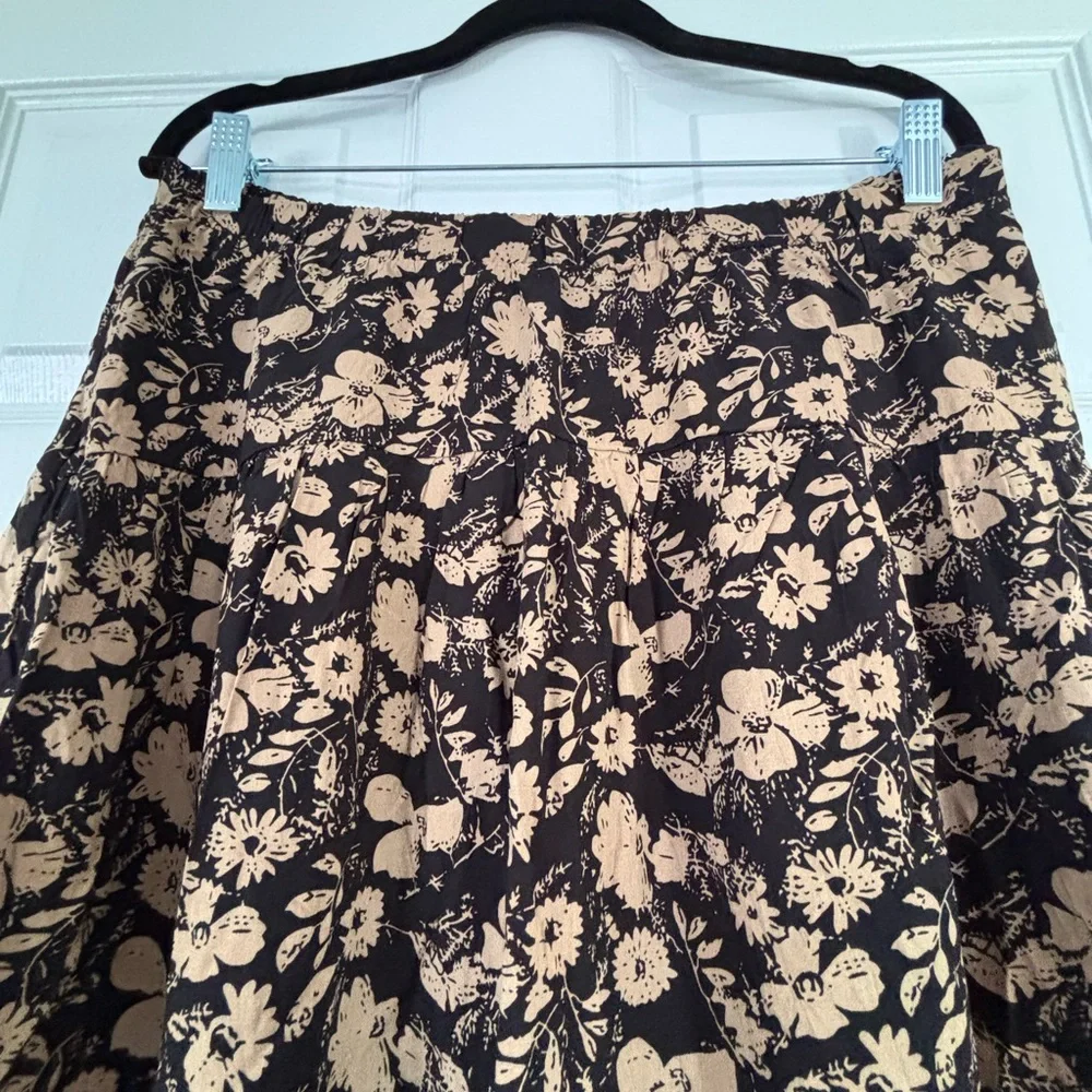 NATURAL LIFE Floral Maxi Skirt L - Picture 2 of 3